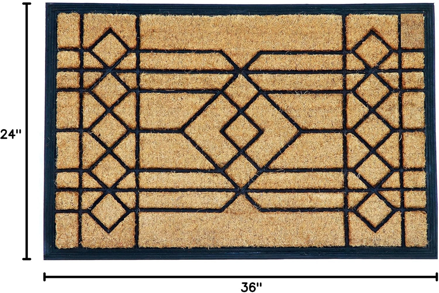 Calloway Mills 112981830 Snow and Mud Scraper Doormat 18" x 30"