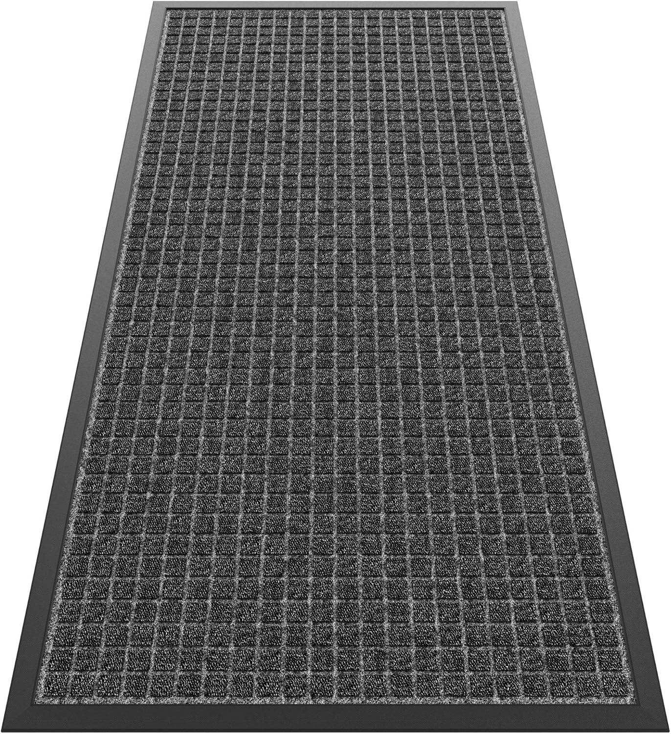 Front Door Mat Indoor Outdoor, 48" x 36" Non Slip Welcome Doormat for Entryway, Heavy Duty Low Profile Entrance Rug for High Traffic Areas, Patio, Outside Entry, Yard, Porch Waterproof