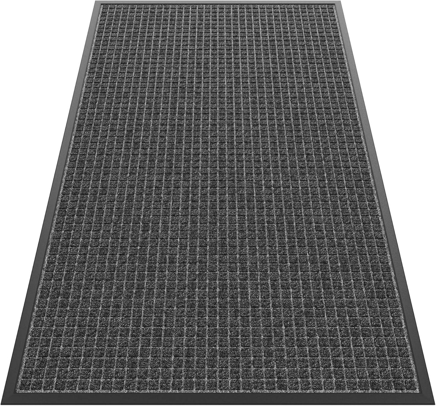 Front Door Mat Indoor Outdoor, 48" x 36" Non Slip Welcome Doormat for Entryway, Heavy Duty Low Profile Entrance Rug for High Traffic Areas, Patio, Outside Entry, Yard, Porch Waterproof
