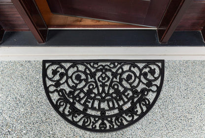 DII Rubber Doormats Collection All Weather, 18x30, Knobby