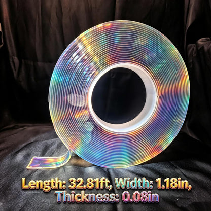 Double Sided Nano Tape Thick, Removable Washable Reusable Traceless Sticky Gel Grip Tape for Home Office Car Decor Carpet Poster Picture Hanging