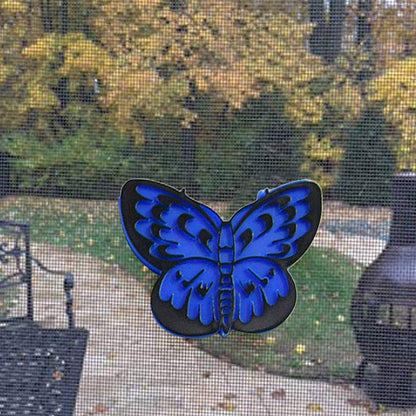 HOME-X 3D Butterfly Screen Patches, Mesh Door Repair Kit, Decorative Patch Set of 3
