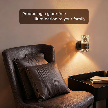 L LOHAS LED Motion Sensor Night Light,Dimmable Night Lights Plug into Wall, 2 Pack Acrylic Nightlight with 0-100 LM Adjustable Brightness, 3000K Plug in Night Light for Bathroom Hallway