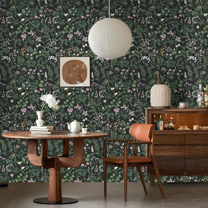 Dimoon 17.3" X 78.7" Peel and Stick Wallpaper Floral Contact Paper Boho Beige White Renter Friendly Natural Wall Paper Waterproof Removable Self Adhesive Wallpaper for Bedroom Livingroom Vinyl Roll