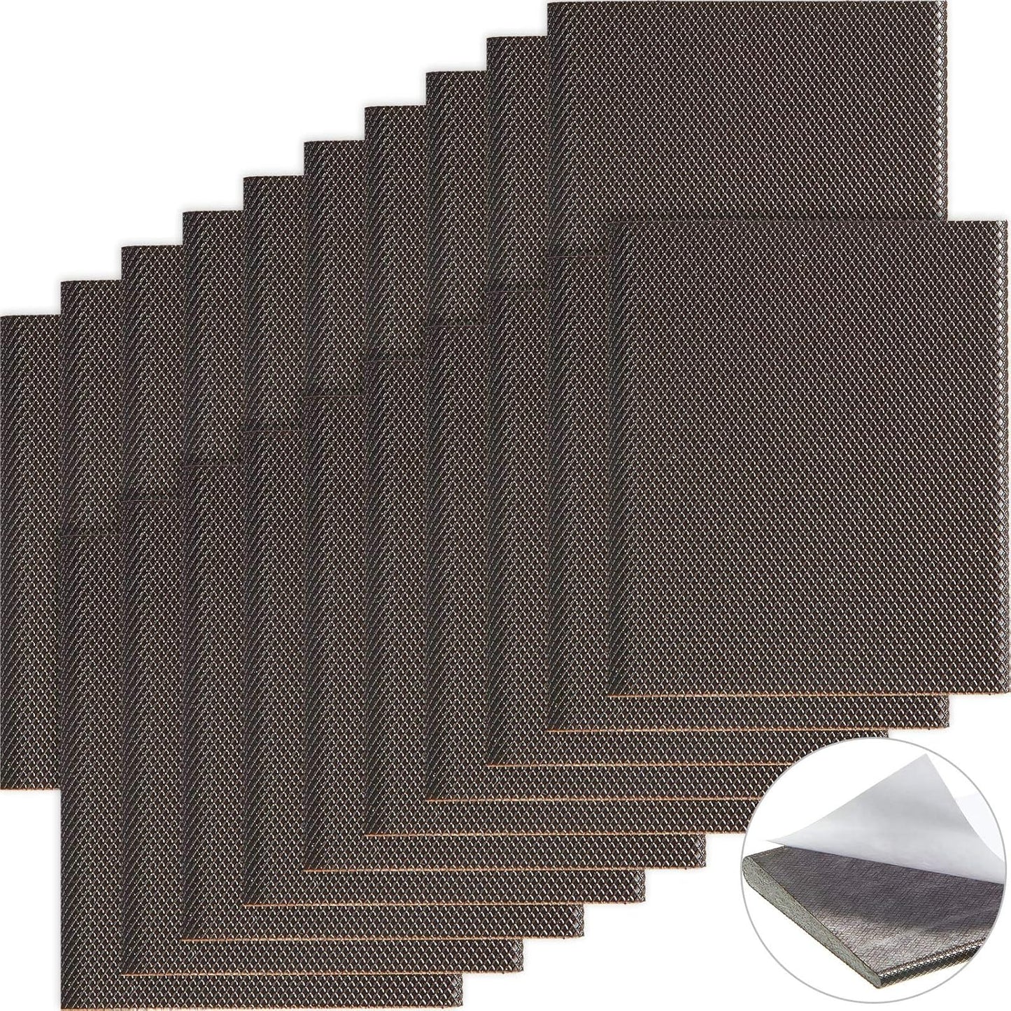 Zonon Self-Adhesive Door Corner Seals Door Weather Stripping Draft Stopper Sealing Frame Foam for Weather Protection Isolation of Noise(Traditional,White,8 Pcs)