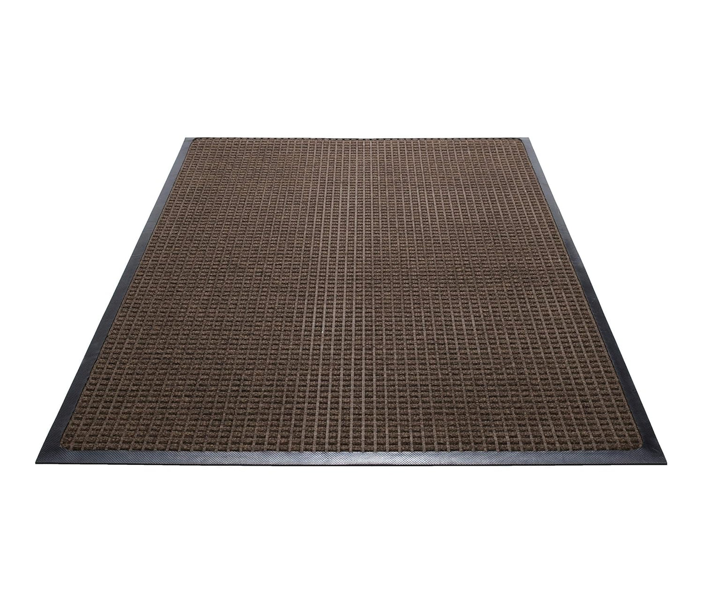 Guardian WaterGuard Indoor/Outdoor Wiper Scraper Floor Mat, Rubber/Nylon, 3'x4', Grey