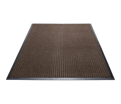 Guardian WaterGuard Indoor/Outdoor Wiper Scraper Floor Mat, Rubber/Nylon, 3'x4', Grey