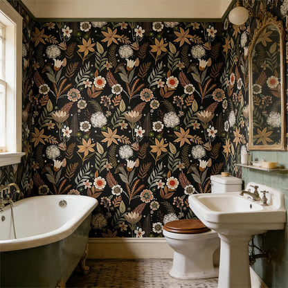 Peel and Stick Wallpaper Removable Self-Adhesive, Renter Friendly Waterproof Vinyl Contact Paper, Boho Self Stick Wall Paper for Bedroom Bathroom Cabinet Furniture Makeover, 17.5" x 118"