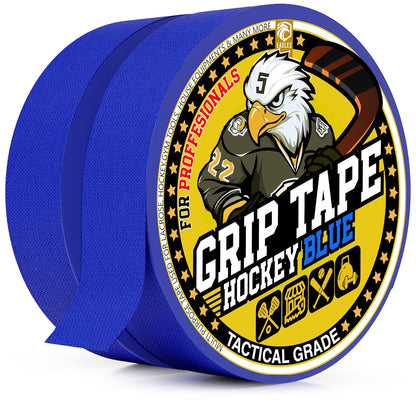 EAGLES Hockey Tape Multipurpose Cloth Tape Roll for Lacrosse Baseball & Softball Bats, Rackets, Pullup Bars, Gardening Tools, Sports Gift Perfect for Wrist, Ankle, Foot, Knee and Hand Taping (Clear)