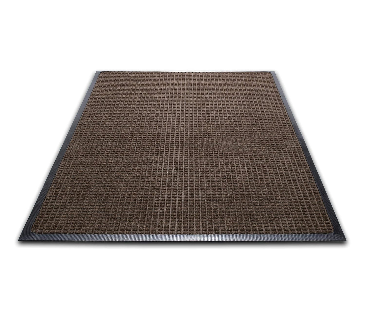 Guardian WaterGuard Indoor/Outdoor Wiper Scraper Floor Mat, Rubber/Nylon, 3'x4', Grey