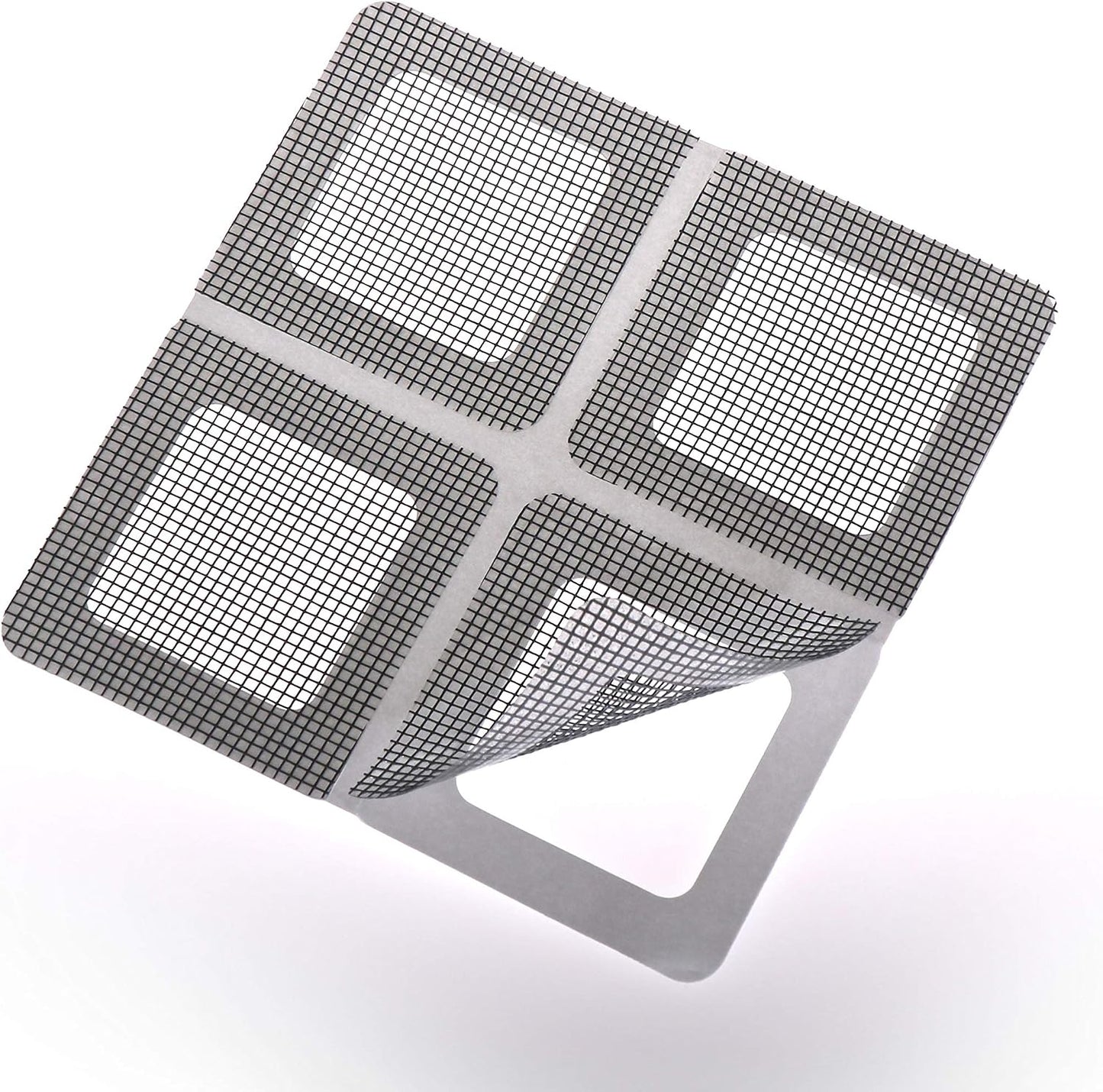 by.RHO Window and Door Screen Repair Patch kit. 25 Patches, (1⅞" x 1⅞" x 20pcs) (3½" x 3½" x 5pcs)