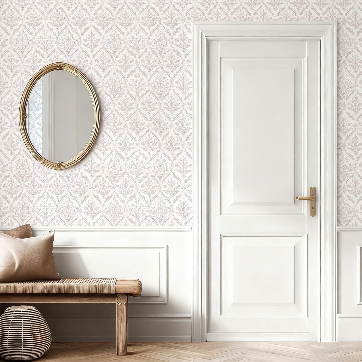 YXTII 17.3" × 78.7" Vintage Wallpaper Peel and Stick Self Adhesive Removable Neutral Wallpaper for Bedroom Drawers Cabinets