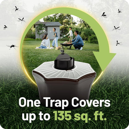 Biogents Mosquitaire Outdoor Mosquito Trap with CO₂ Booster & Sweetscent Lure | Eco-Friendly, Pesticide-Free, Pet-Safe Repellent Alternative | Electric Catcher for Comprehensive Mosquito Control