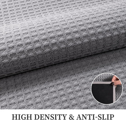 YIHOUSE Indoor Door Mat 24" x 36", Non-Slip Washable Entryway Mat, Dirt Trapper Absorbent Entrance Mat, Low Profile Floor Mat for Front/Back Door, Entryway, Khaki