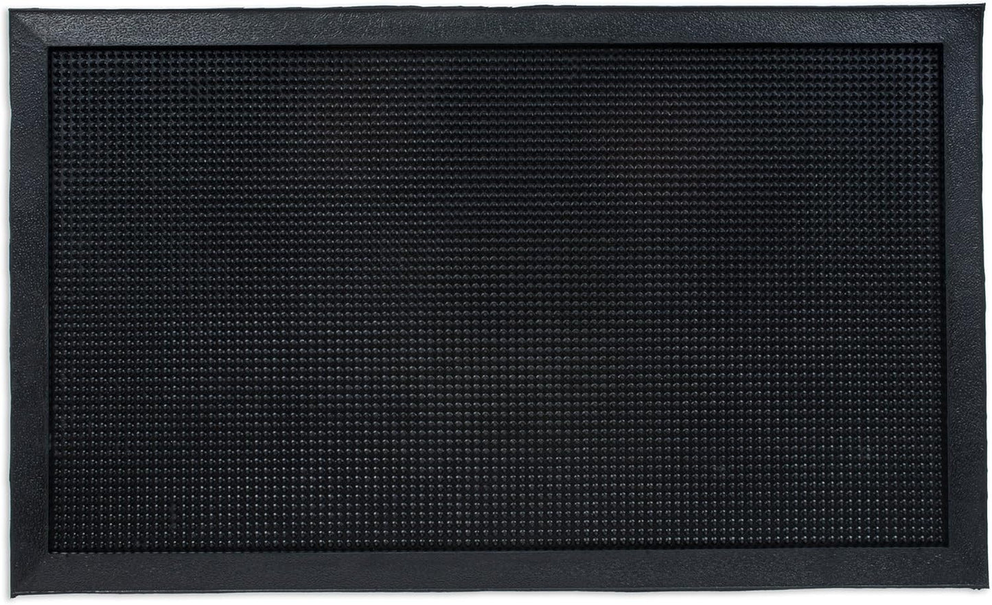 DII Rubber Doormats Collection All Weather, 18x30, Lattice