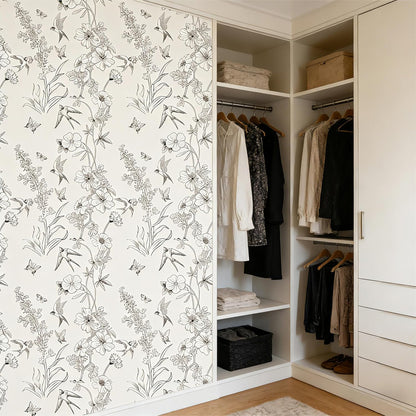 Peel and Stick Wallpaper Removable Self-Adhesive, Renter Friendly Waterproof Vinyl Contact Paper, Boho Self Stick Wall Paper for Bedroom Bathroom Cabinet Furniture Makeover, 17.5" x 118"