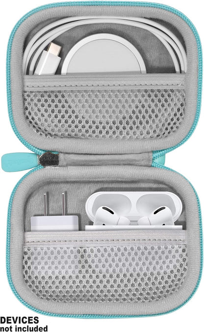 All-in-One Case for iPhone MagSafe Charger & Battery Pack, Storage for Accessories/Power Adapter/Charge Cable/Docks, Compatible with AirPods 4/ Pro 3/2/ 1