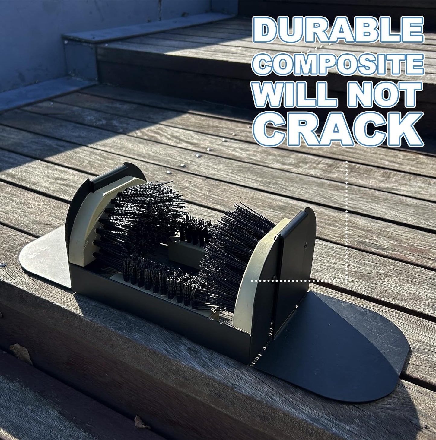 Boot Scrubber - Outdoor Heavy Duty Boot Scraper Brush & Shoe Mud Cleaner