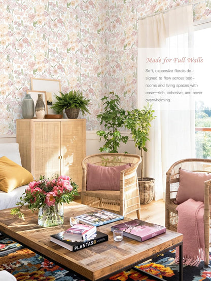 Heroad Boho Peel and Stick Wallpaper Beige Renter Friendly Wall Paper Peel and Stick Modern Contact Paper Neutral Geometric Wallpaper for Bedroom Bathroom Cabinets Decor Vinyl Waterproof 17.3"x78.7"