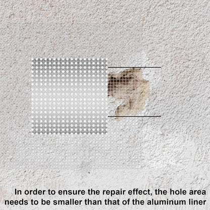 11 Pack Wall Repair Patch Kit, 2 Inch Wall Patch Repair with Scraper Self-Adhesive Drywall Repairs Patch Aluminum Mesh Repairs Patches Walls Hole Repairing Patches for Damaged Walls Ceilings Repairing
