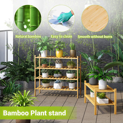 BMOSU 2-Tier Bamboo Small Shoe Rack Premium Stackable Shoe Shelf Storage Organizer for Hallway Closet Living Room Entryway Organizer (Black Bamboo)