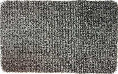 Outdoor Scraper Doormat with Rugged Textured Surface | 49.5 x 80 cm, Heavy Foot Traffic, Mud & Dirt Scraper, Low Maintenance, Fits Standard Doorways