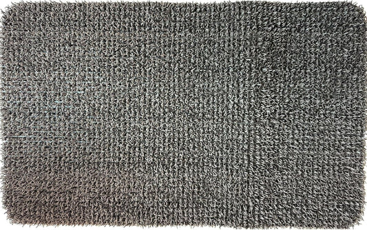 Outdoor Scraper Doormat with Rugged Textured Surface | 49.5 x 80 cm, Heavy Foot Traffic, Mud & Dirt Scraper, Low Maintenance, Fits Standard Doorways