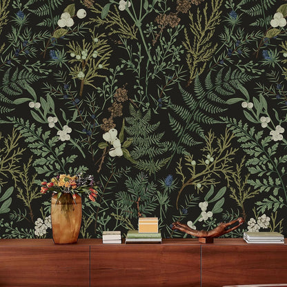 Removable Peel and Stick Wallpaper Boho 17.5 x 118 in Floral for Bedroom Bathroom Easy Peel Off Stick on Wallpaper Contact Paper Renter Friendly Wall Paper