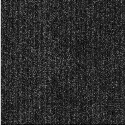 Ottomanson Mud Mat 2' x 4' Entryway Rug - Non-Slip Scraper Doormat for Muddy Paws, Dirt Trapping Indoor/Outdoor Mat for High-Traffic Areas, Kitchen, Garage, Patio, Black