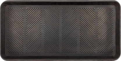 Mohawk Home Boot Tray Utility Solid Black (1'3"x2'5") Utility Mat