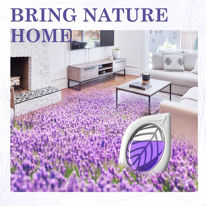 Air Freshener for Home, 4 Pack, Eucalyptus & Mint, Odor Eliminator for Small Area Closets Bathroom Pets Strong Odor, Up to 120 Days
