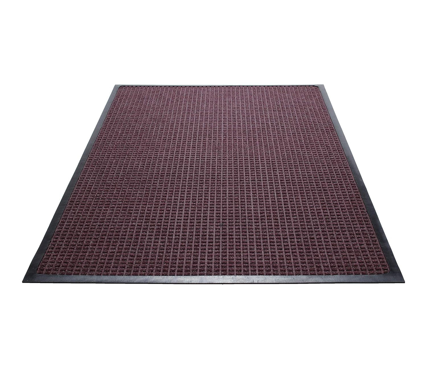 Guardian WaterGuard Indoor/Outdoor Wiper Scraper Floor Mat, Rubber/Nylon, 3'x4', Grey