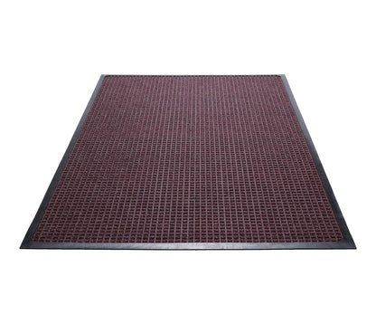 Guardian WaterGuard Indoor/Outdoor Wiper Scraper Floor Mat, Rubber/Nylon, 3'x4', Grey