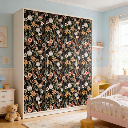 Peel and Stick Wallpaper Removable Self-Adhesive, Renter Friendly Waterproof Vinyl Contact Paper, Boho Self Stick Wall Paper for Bedroom Bathroom Cabinet Furniture Makeover, 17.5" x 118"