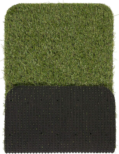 Ottomanson Indoor/Outdoor Boot Tray Non-Slip Rubber 16" x 32" Modern Entryway Mat for Entryway, Patio, Backyard, Garage, 16" x 32", Black