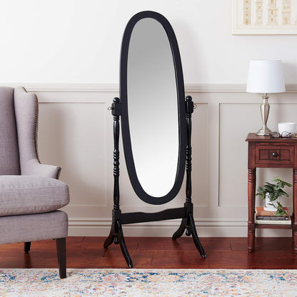 Crown Mark Cheval Mirror, Oak
