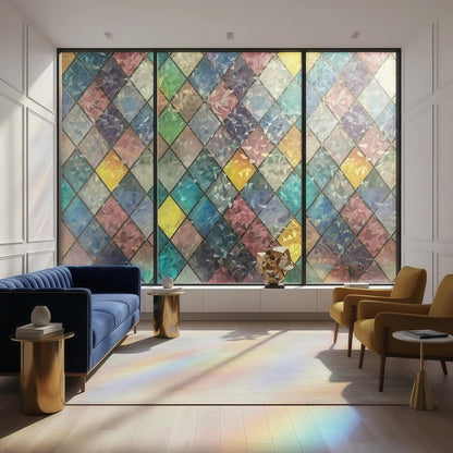 Frosted Privacy Window Film - Two-Way Blur Effect, Maximum Light Transmission, Static Cling No Glue, Easy Cut for Bathroom, Bedroom, Shower Room, Glass Doors (Frosted White, 17.5"x 78.7")