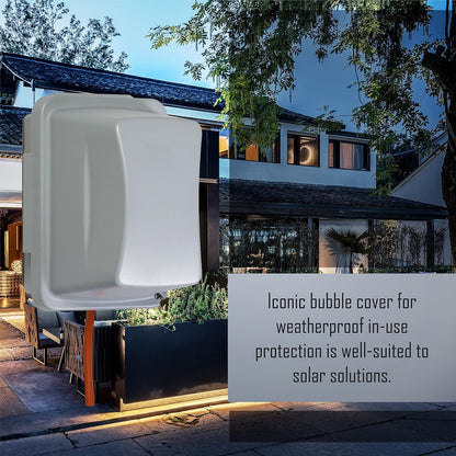 TayMac MM410W Single-Gang Horizontal/Vertical Mount Weatherproof In-Use Cover, 16 in 1, 2.75 in, White