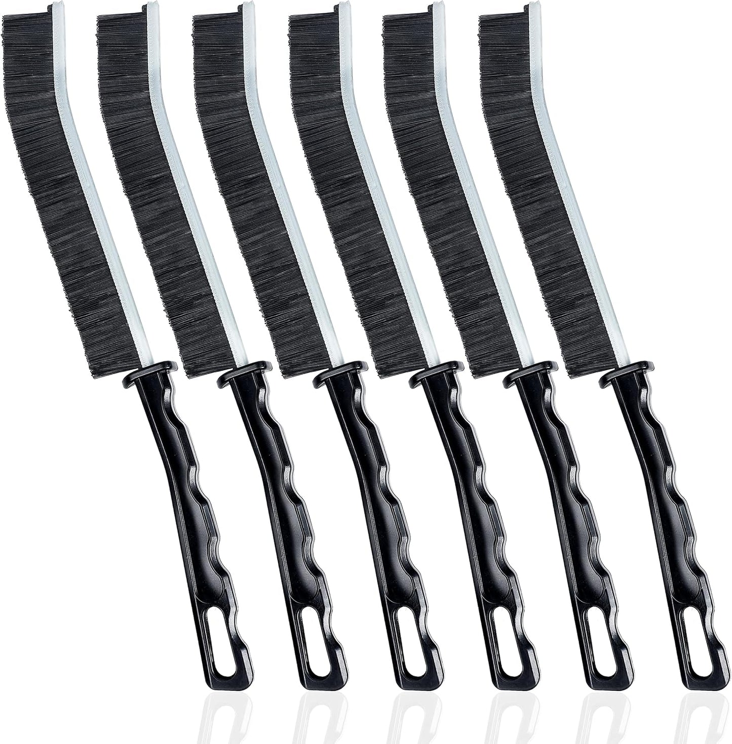 6 Pcs Crevice Cleaning Brush for Household Use, Hard Bristle Gap Cleaning Brush, Grout Gap Cleaning Supplies for Bathroom, Kitchen, & Shower, New 2025 Multifunctional Cleaning Tool