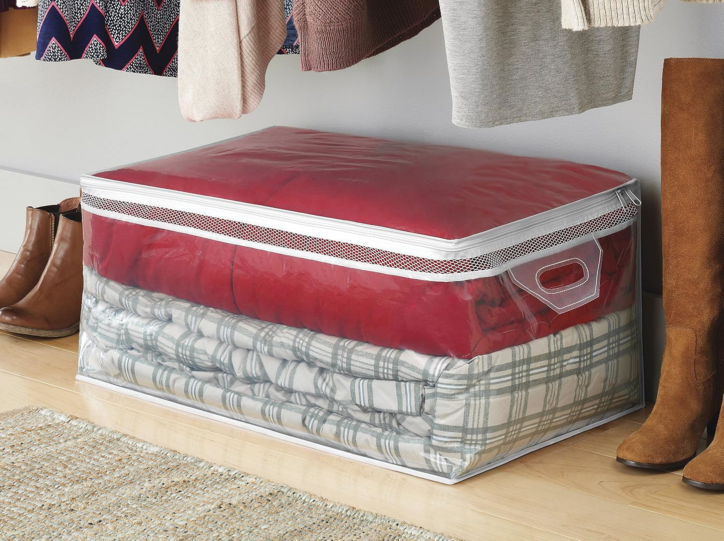 Whitmor, Zippered Storage Bag, Jumbo