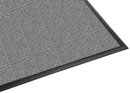 Guardian WaterGuard Indoor/Outdoor Wiper Scraper Floor Mat, Rubber/Nylon, 3'x4', Grey