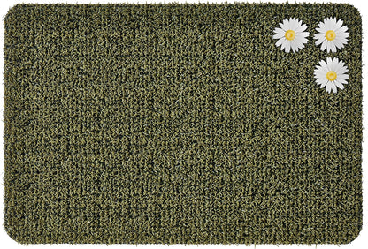 Clean Machine 10376913 Astroturf Dirt Trapper Doormat, 23.5" x 35.5", Flair Earth Taupe