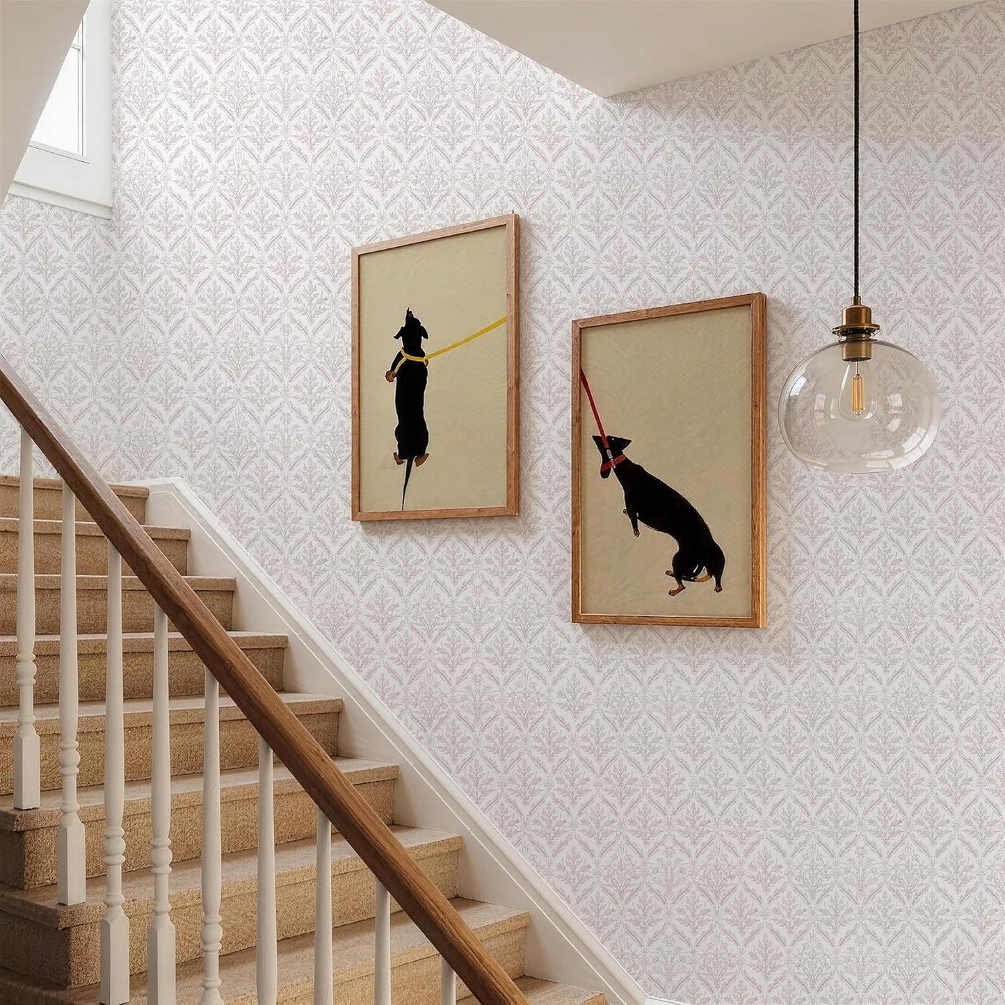 YXTII 17.3" × 78.7" Vintage Wallpaper Peel and Stick Self Adhesive Removable Neutral Wallpaper for Bedroom Drawers Cabinets