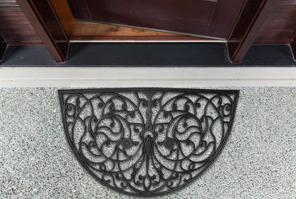 DII Rubber Doormats Collection All Weather, 18x30, Lattice