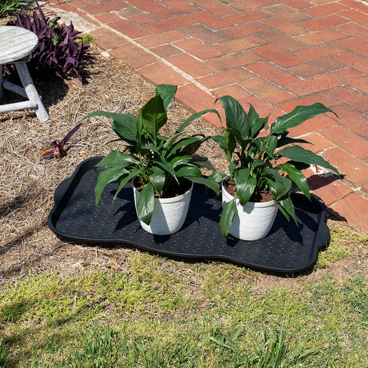 Mohawk Home Boot Tray Utility Solid Black (1'3"x2'5") Utility Mat