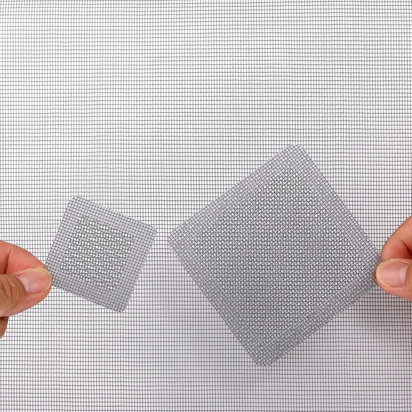 by.RHO Window and Door Screen Repair Patch kit. 25 Patches, (1⅞" x 1⅞" x 20pcs) (3½" x 3½" x 5pcs)