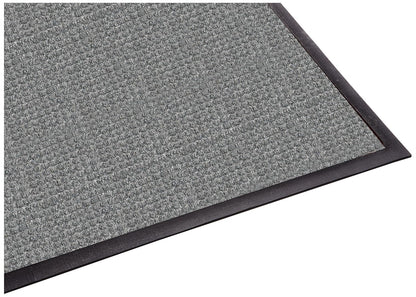 Guardian WaterGuard Indoor/Outdoor Wiper Scraper Floor Mat, Rubber/Nylon, 3'x4', Grey