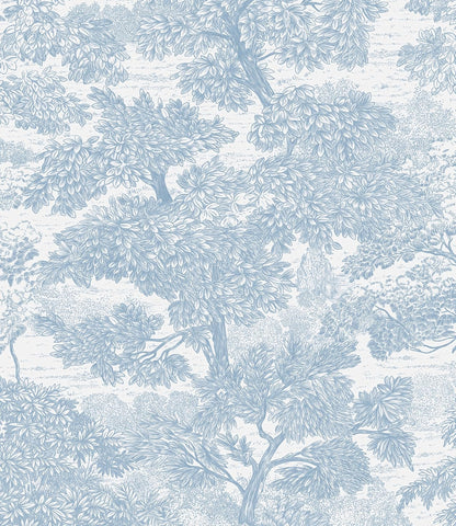 Safiyya Peel and Stick Wallpaper Beige Forest Contact Paper 17.3" x 118" Vintage Tree Wall Paper Renter Friendly Self Adhesive Removable Wallpaper for Bathroom Vinyl Off-White