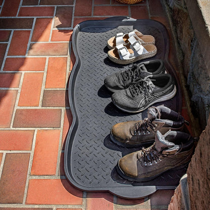 Mohawk Home Boot Tray Utility Solid Black (1'3"x2'5") Utility Mat