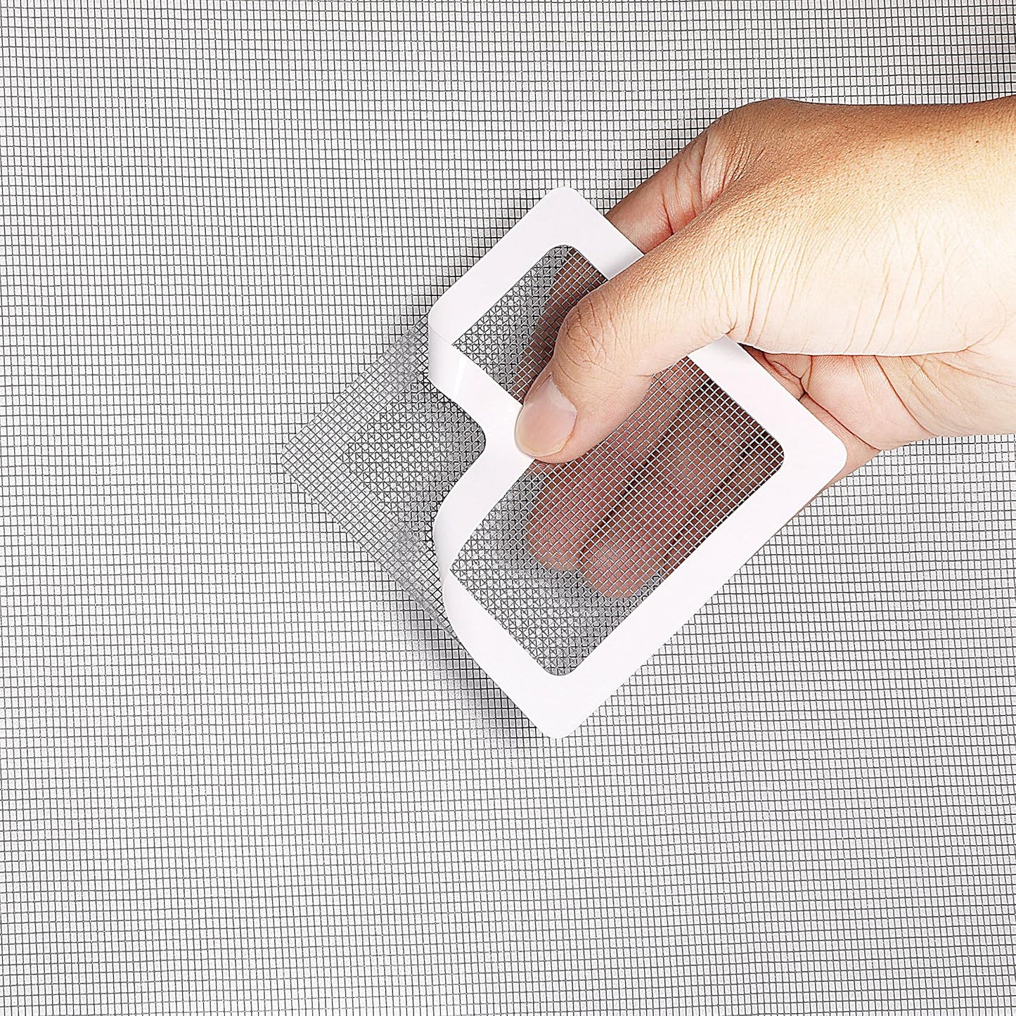by.RHO Window and Door Screen Repair Patch kit. 25 Patches, (1⅞" x 1⅞" x 20pcs) (3½" x 3½" x 5pcs)
